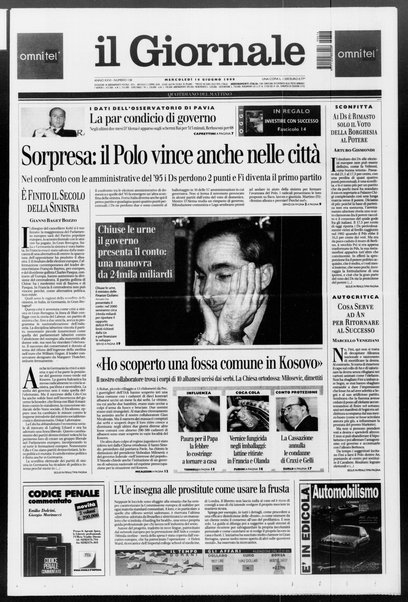 Il giornale : quotidiano del mattino